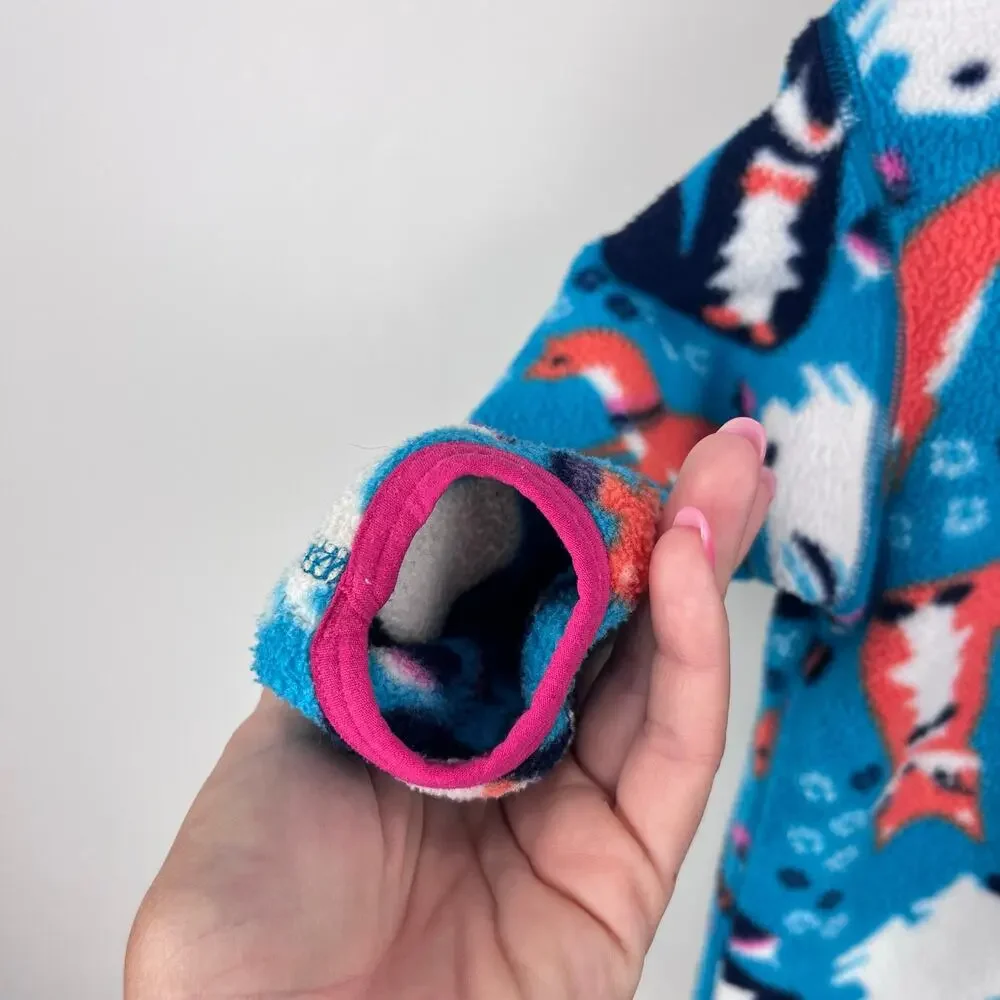 Patagonia Hooded Fleece Critter Jacket 3T